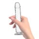 Crystal Addiction - Dildo Transparente 18 cm❤️Addiction