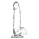 Crystal Addiction - Clear Glass Dildo - 19cm❤️Addiction