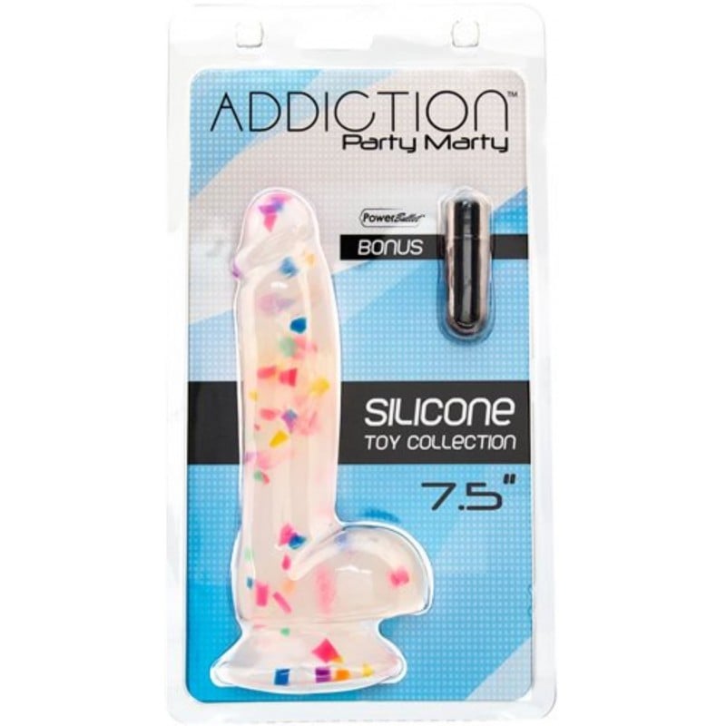Addiction - Party Marty Konfetti Dildo - 18 cm❤️Addiction