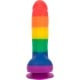 Addiction Justin Rainbow Silicone Dildo 19cm❤️Addiction