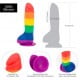 Addiction Justin Rainbow Silicone Dildo 19cm❤️Addiction