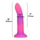 Addiction - Rave Realistic Dildo Pink/Purple❤️Addiction