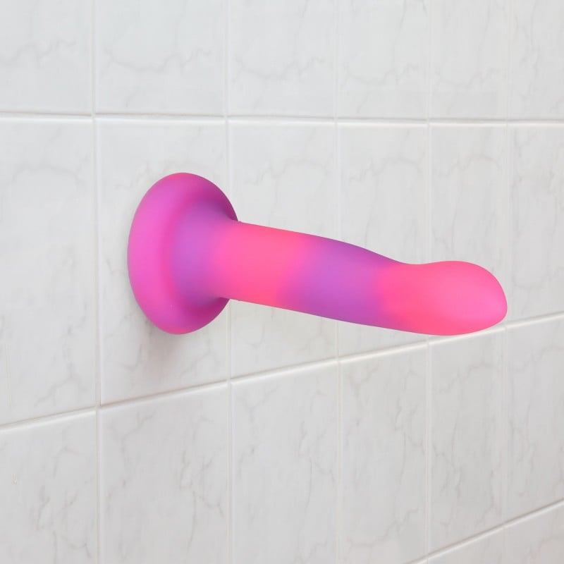 Addiction - Rave Realistic Dildo Pink/Purple❤️Addiction