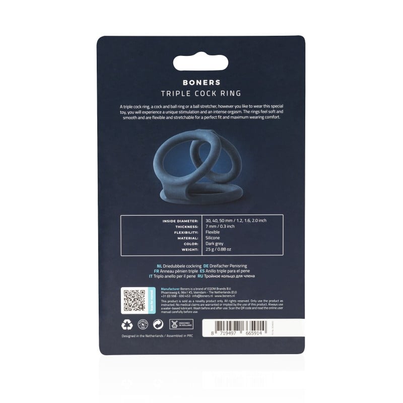 Boners トリプルリング ❤️Boners Boners トリプルリング ❤️Boners