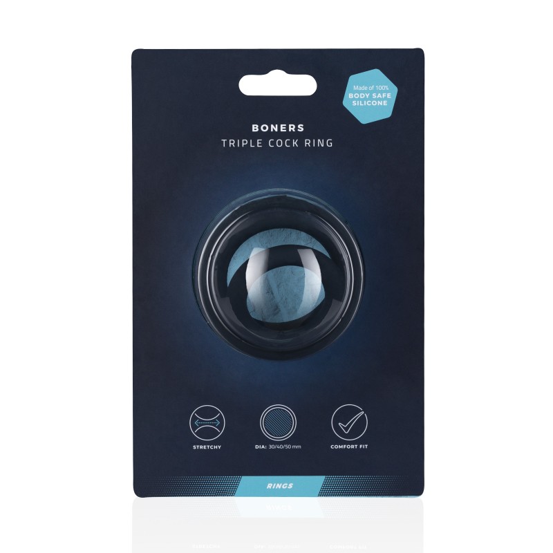 Boners トリプルリング ❤️Boners Boners トリプルリング ❤️Boners