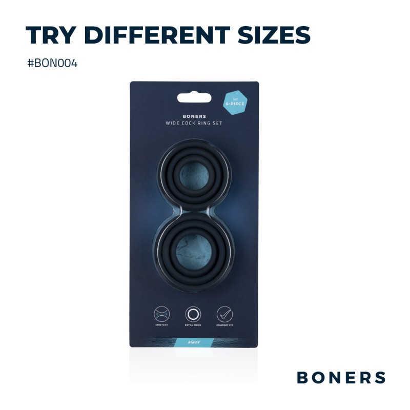 Boners 6点セット コックリング ❤️Boners Boners 6点セット コックリング ❤️Boners