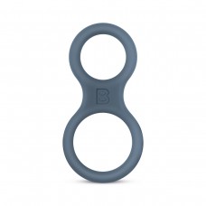 Boners シリコン コックリング&玉ストレッチャー グレー