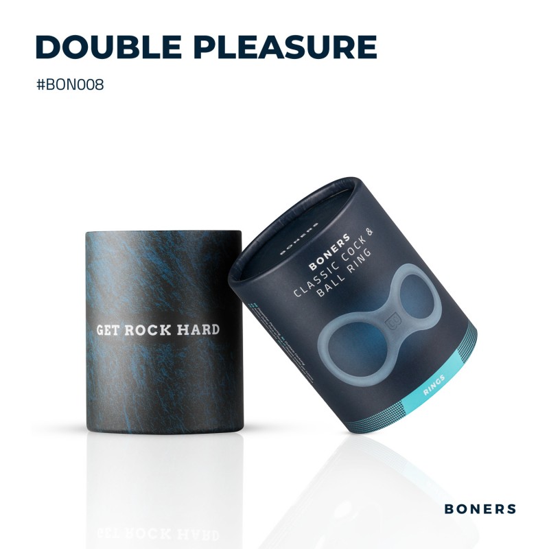 Boners シリコン コックリング&玉ストレッチャー グレー ❤️Boners Boners シリコン コックリング&玉ストレッチャー グレー ❤️Boners