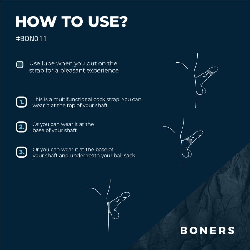 Boners コックストラップ S/M ❤️Boners Boners コックストラップ S/M ❤️Boners