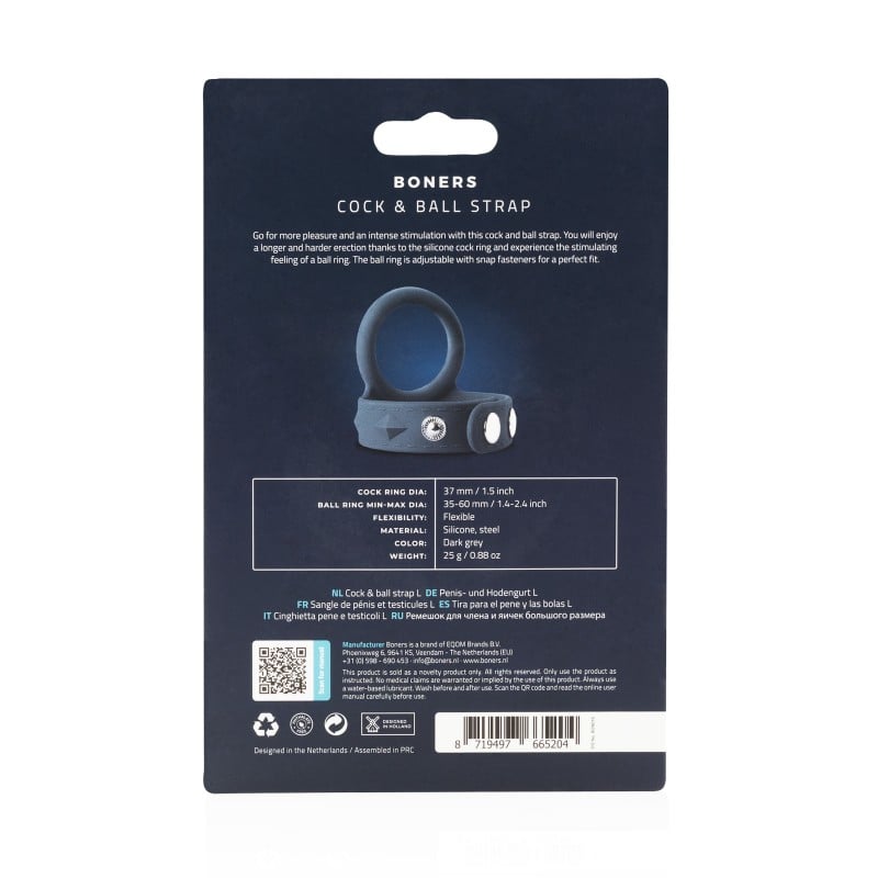 Boners コック&ボールストラップ L ❤️Boners Boners コック&ボールストラップ L ❤️Boners