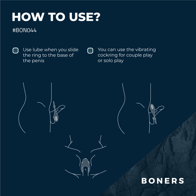 Boners アジャスタブルコックリング ブルー ❤️Boners Boners アジャスタブルコックリング ブルー ❤️Boners