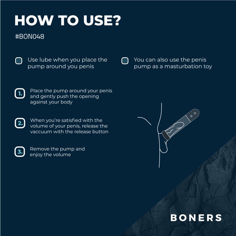 Boners オートマチック電動ペニスポンプ&マスターベーター ❤️Boners Boners オートマチック電動ペニスポンプ&マスターベーター ❤️Boners