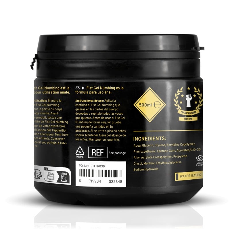 BUTTR フィスティング用麻酔ジェル 500ml ❤️BUTTR BUTTR フィスティング用麻酔ジェル 500ml ❤️BUTTR