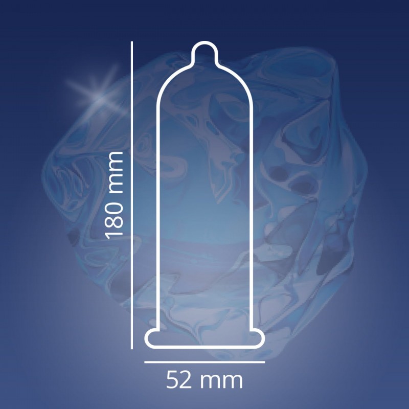 Contex Long Love Cooling Condoms 12-Pack❤️CONTEX