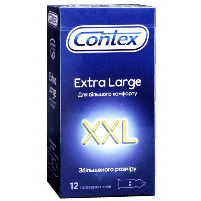 Contex Extra Large Condoms 12 Pack❤️CONTEX