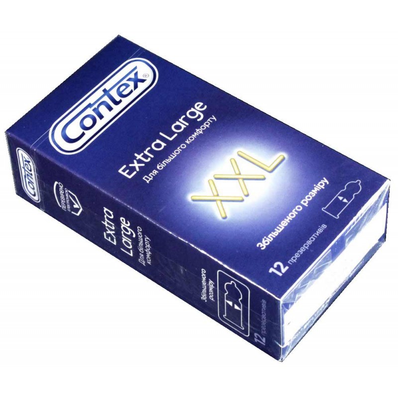 Contex Extra Large Condoms 12 Pack❤️CONTEX