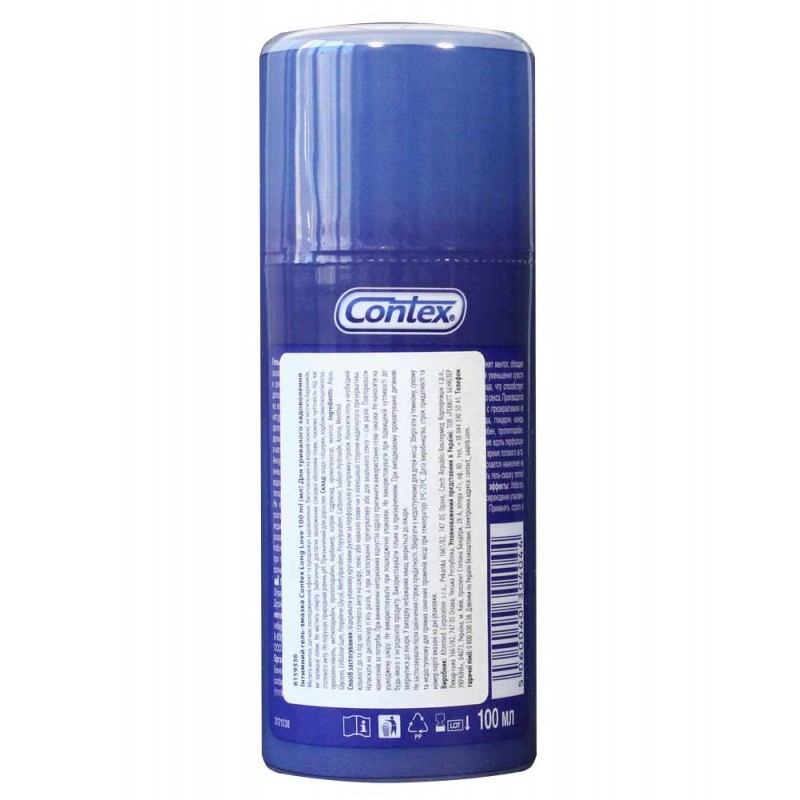 Contex Long Love Cooling Lubricant 100ml❤️CONTEX
