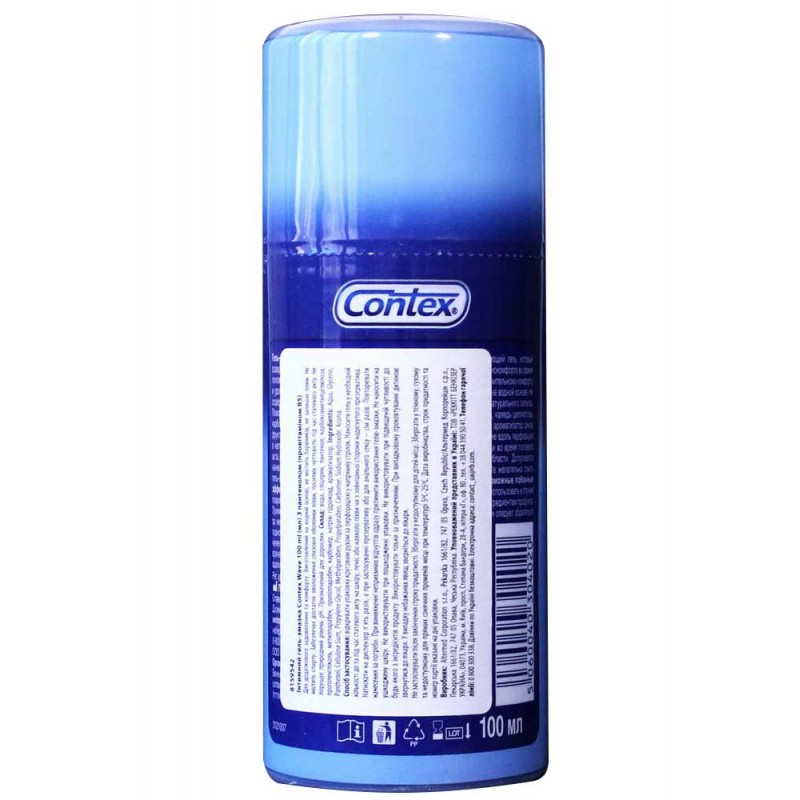 Contex Wave Water-Based Lubricant Gel 100ml – Moisturizing❤️CONTEX