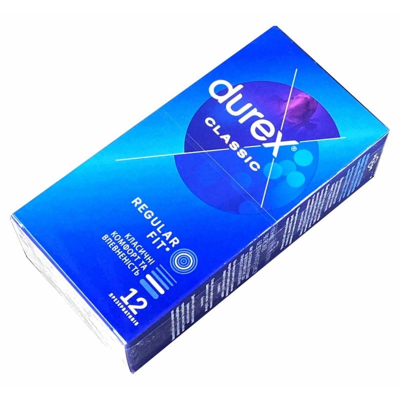 Durex Classic Condoms 12 Pack❤️DUREX