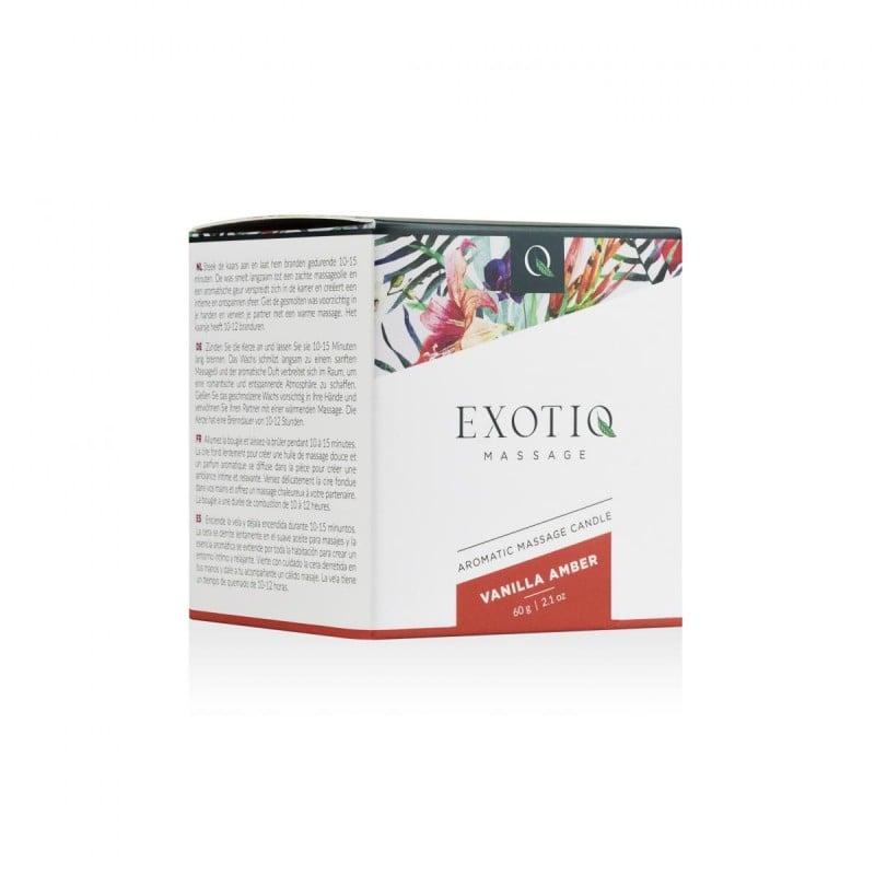 Exotiq マッサージキャンドル バニラアンバー 60g ❤️Exotiq