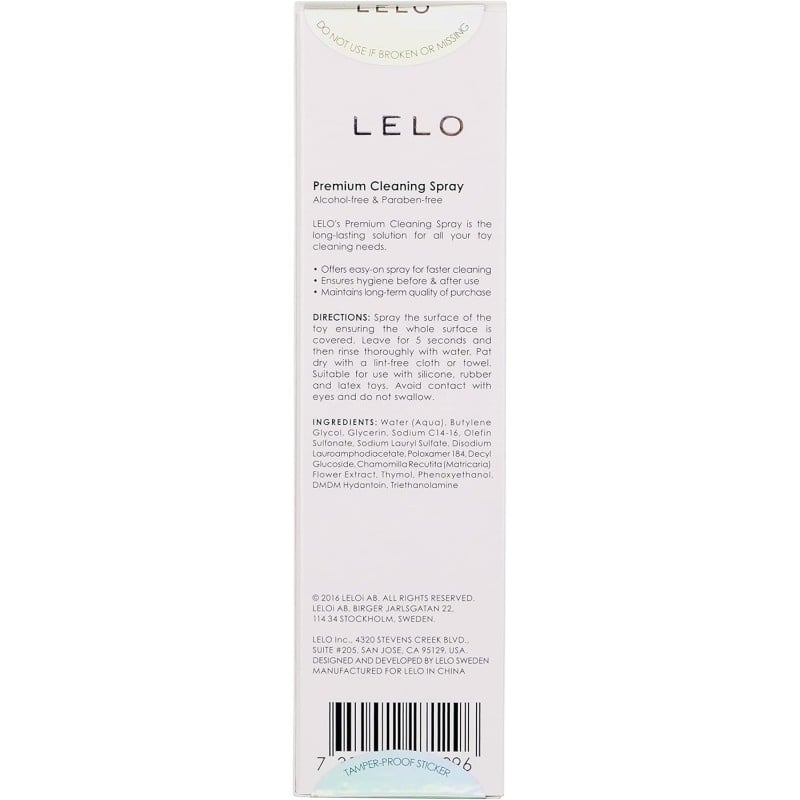 Antibakteriaalne puhastussprei LELO 60 ml❤️Lelo