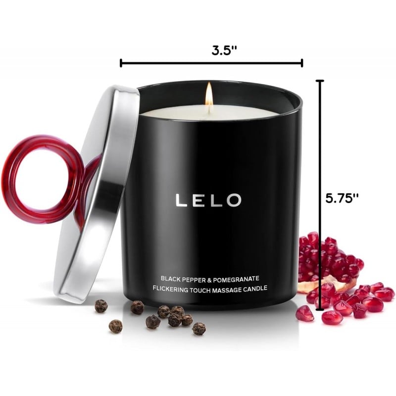LELO - Black Pepper & Pomegranate Massage Candle❤️Lelo