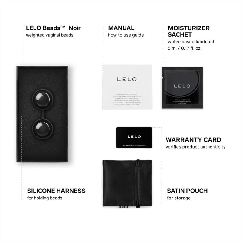 LELO Luna Beads Noir tupekuulid❤️Lelo