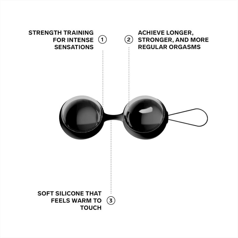 LELO Luna Beads Noir tupekuulid❤️Lelo
