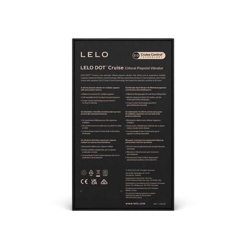 Clitoral Vibrator LELO - Dot Cruise Peach❤️Lelo