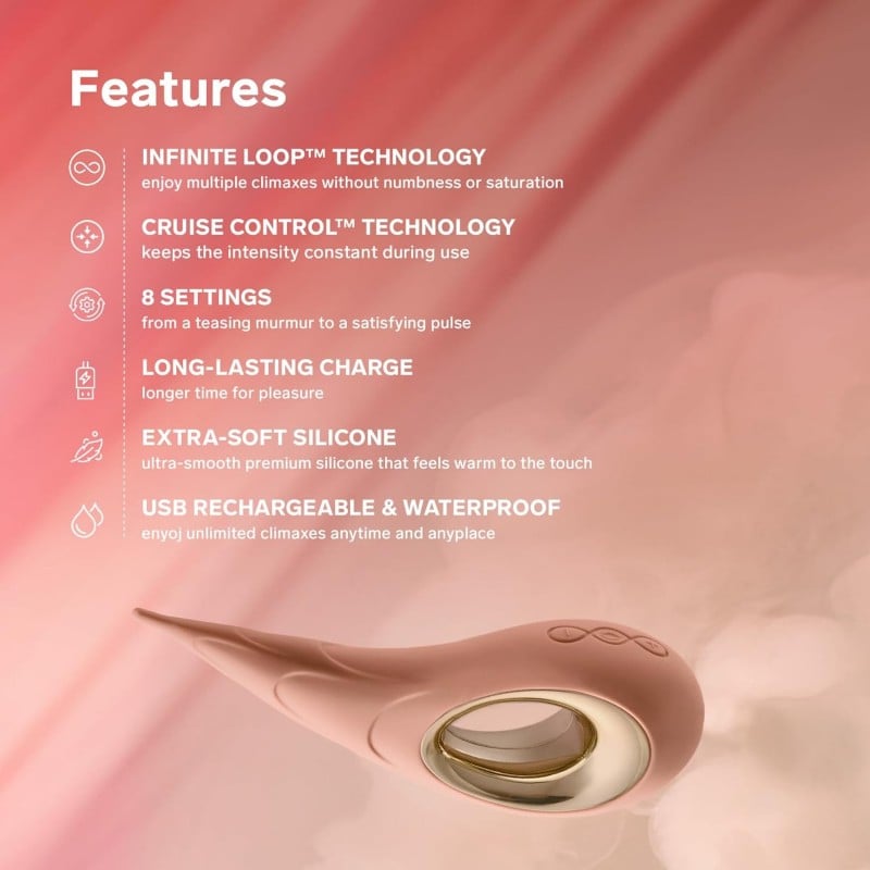 Clitoral Vibrator LELO - Dot Cruise Peach❤️Lelo