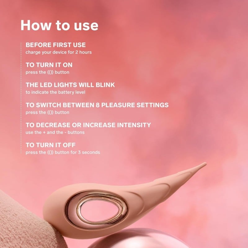 Clitoral Vibrator LELO - Dot Cruise Peach❤️Lelo