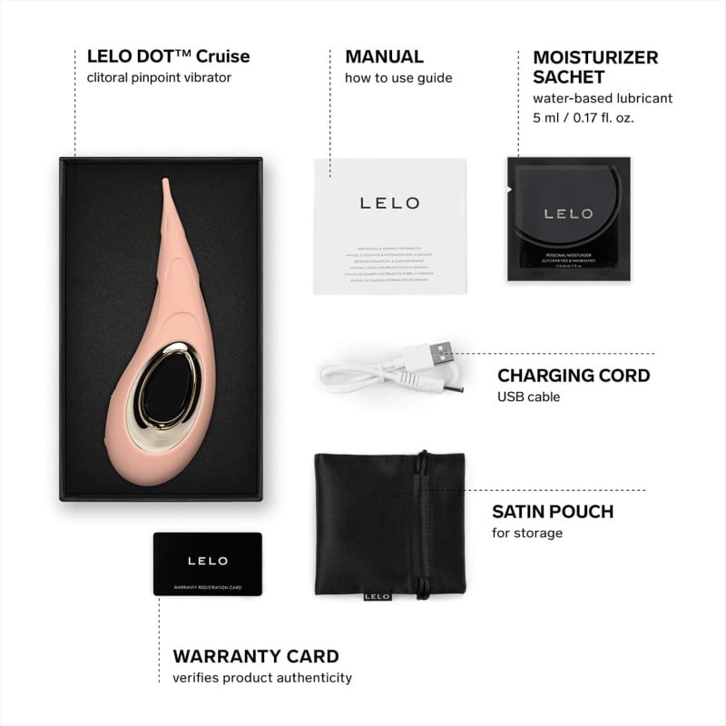 Clitoral Vibrator LELO - Dot Cruise Peach❤️Lelo