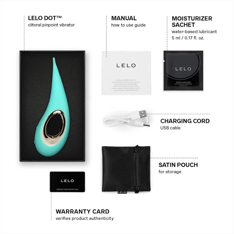 Clitoral Vibrator LELO - Dot External Turquoise❤️Lelo