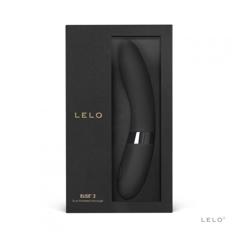 Classic Vibrator LELO - Elise 2 Black❤️Lelo