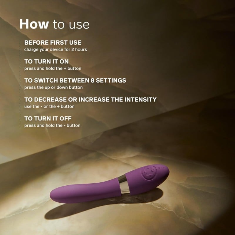 Classic Vibrator LELO - Elise 2 Black❤️Lelo