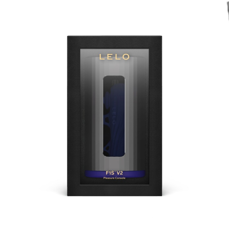 LELO - F1S V2 App Controlled Male Masturbator Black/Blue❤️Lelo