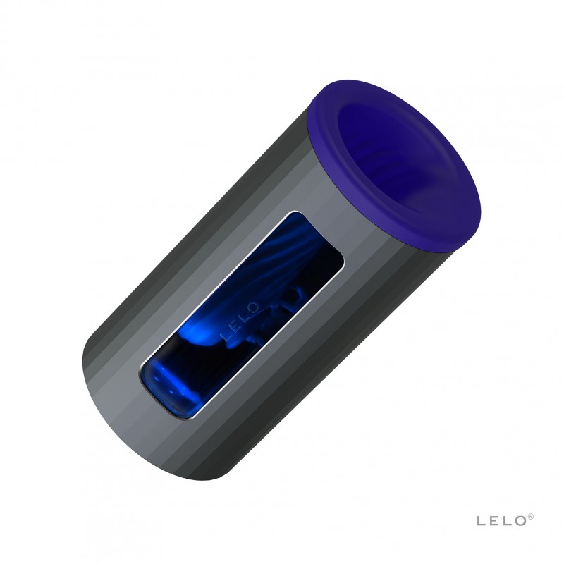 LELO - F1S V2 App Controlled Male Masturbator Black/Blue❤️Lelo