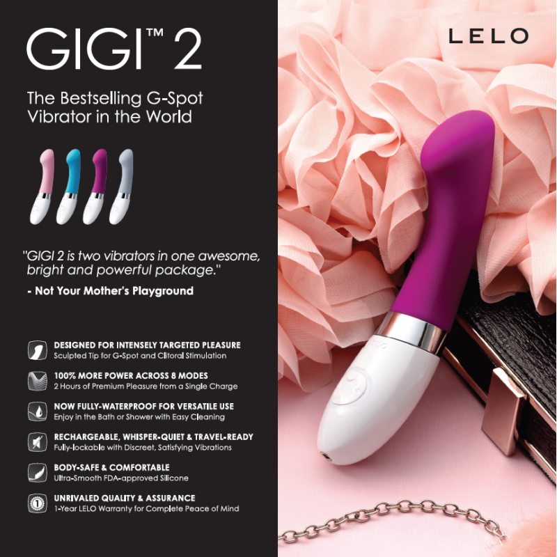 LELO - Gigi 2 Vibrator Deep Rose❤️Lelo