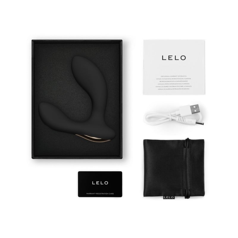 LELO - Hugo 2 äpiga juhitav eesnäärme massaator must❤️Lelo