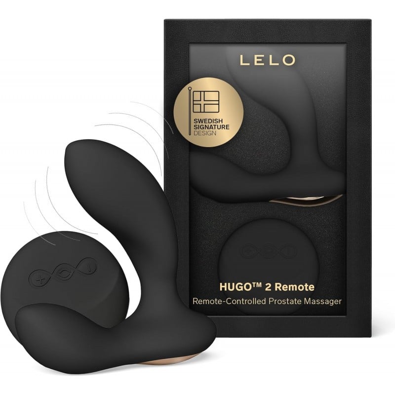 LELO - Hugo 2 Stimulateur Prostatique Télécommandé Noir❤️Lelo