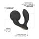 LELO - Hugo 2 Stimulateur Prostatique Télécommandé Noir❤️Lelo