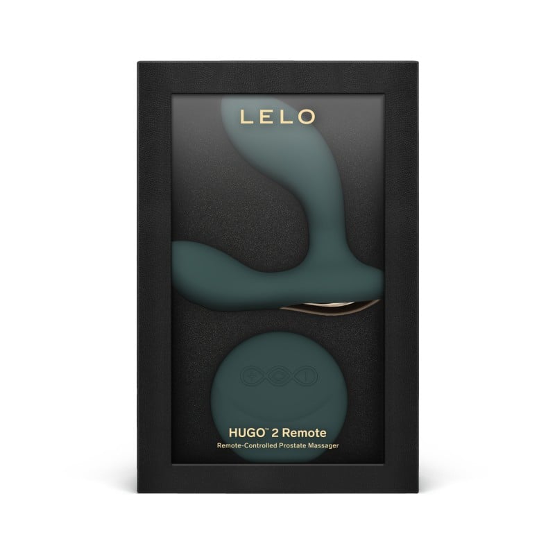LELO - Hugo 2 puldiga juhitav eesnäärme massaator, roheline❤️Lelo