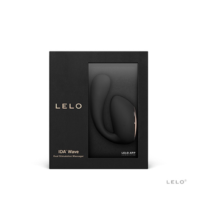 LELO - Ida Wave Masażer do podwójnej stymulacji Czarny❤️Lelo