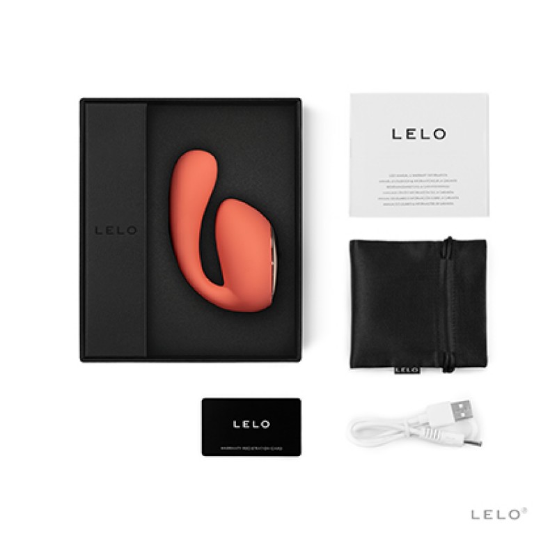 LELO - Ida Wave Masażer do Podwójnej Stymulacji Pomarańczowy❤️Lelo