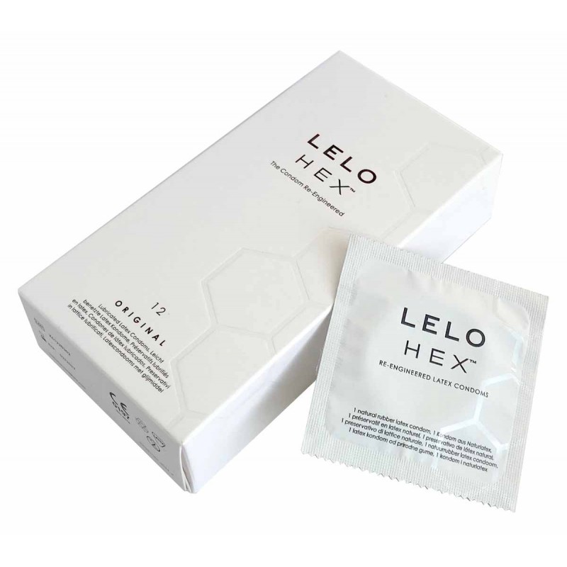 Revolutionary Condoms Lelo HEX Original 12pcs❤️Lelo