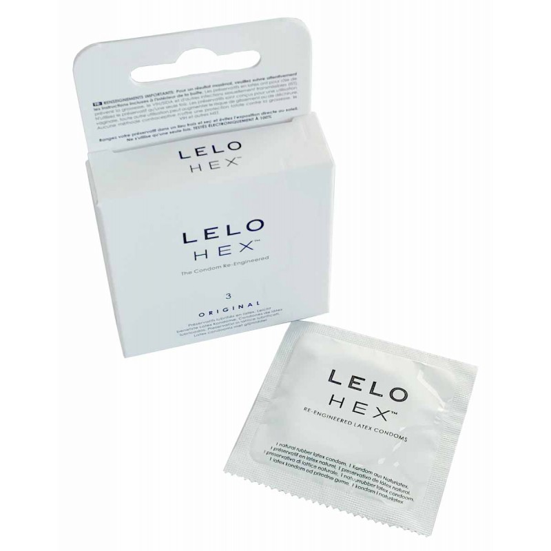 Revolutionary Condoms Lelo HEX Original 3pcs❤️Lelo