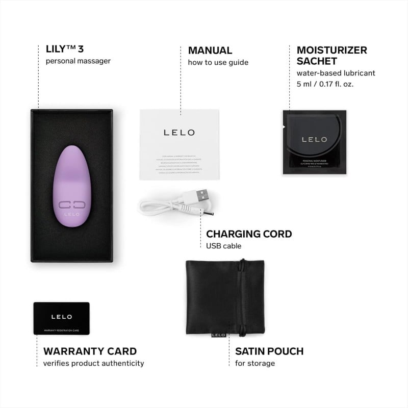 Clitoral Vibrator LELO - Lily 3 Calm Lavender❤️Lelo