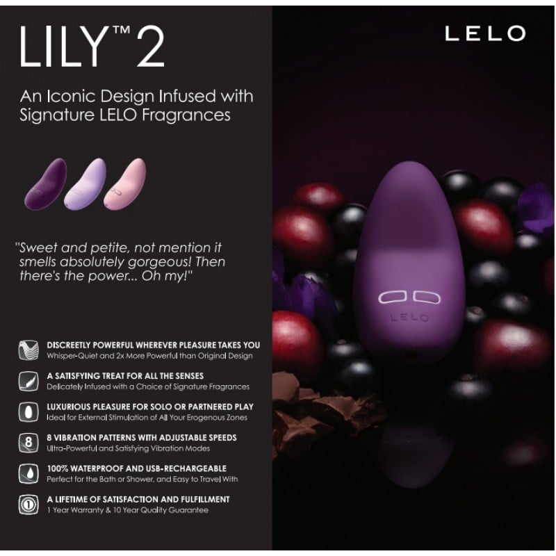 Vibrating Egg LELO - Lyla 2 Black❤️Lelo