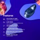 Clitoral Vibrator LELO - Nea 3 Pitch Black❤️Lelo