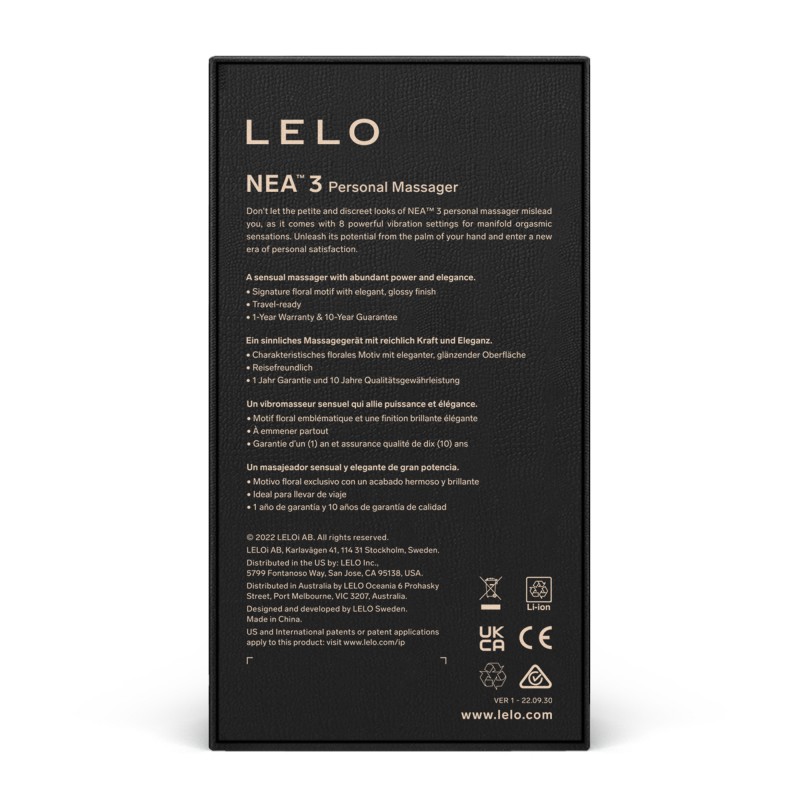 Clitoral Vibrator LELO - Nea 3 Alien Blue❤️Lelo